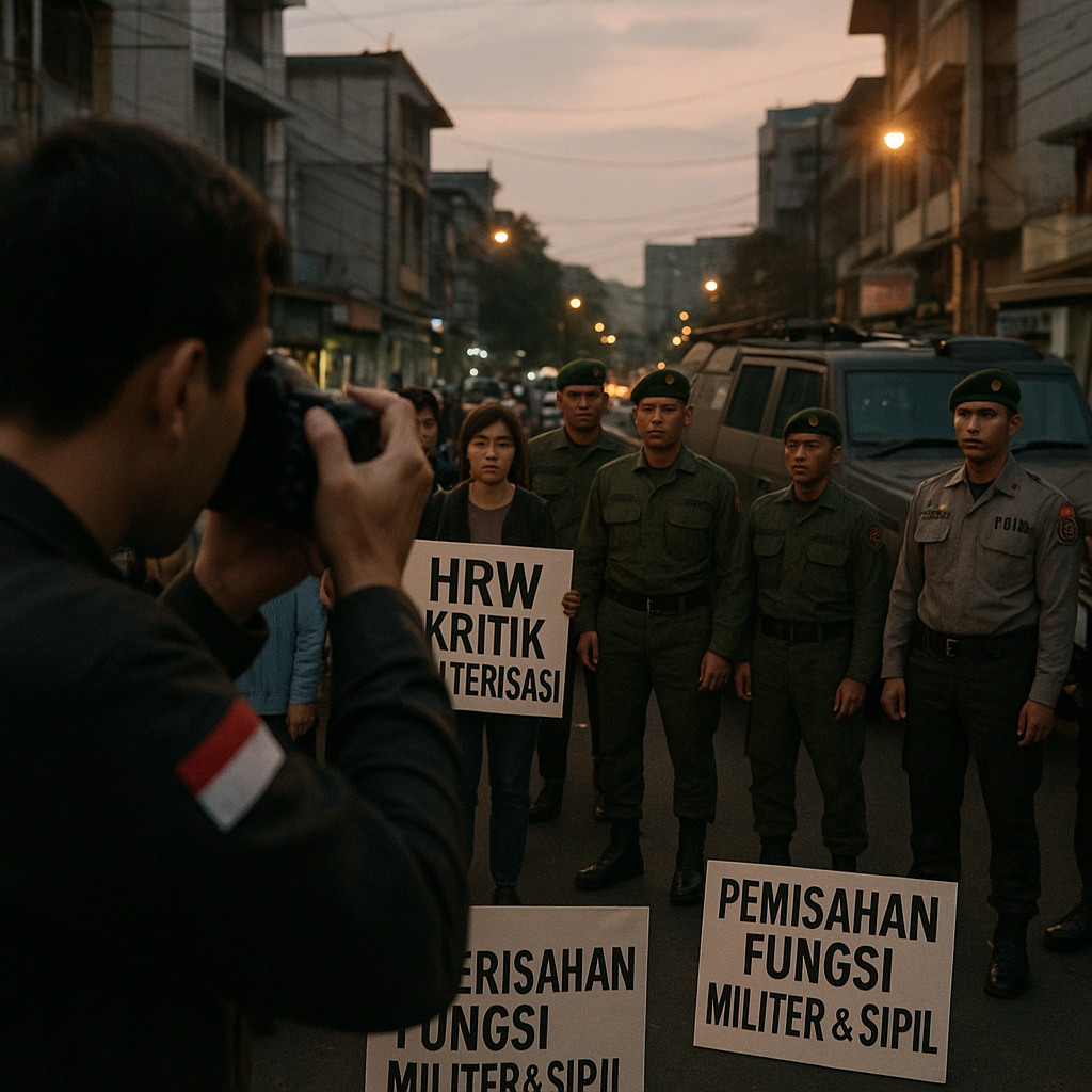Penegakan Hukum atau Perluas Militerisasi? HRW Kritik TNI Urus Begal
