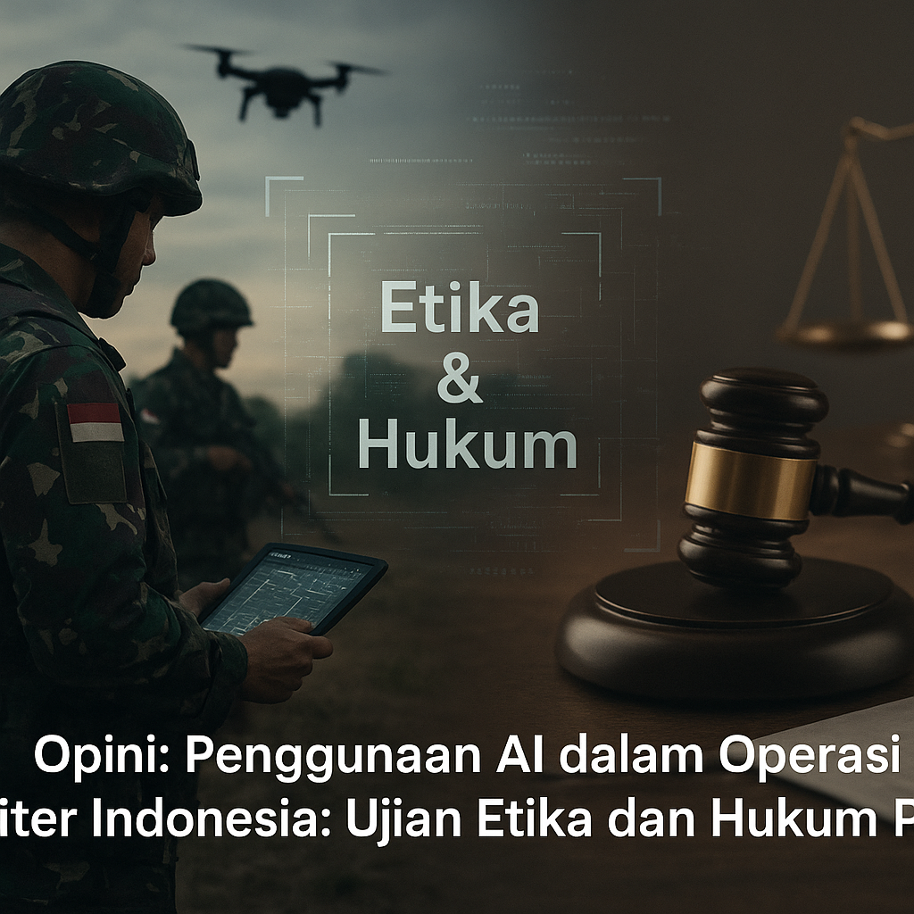 Opini: Penggunaan AI dalam Operasi Militer Indonesia: Ujian Etika dan Hukum Pertahanan