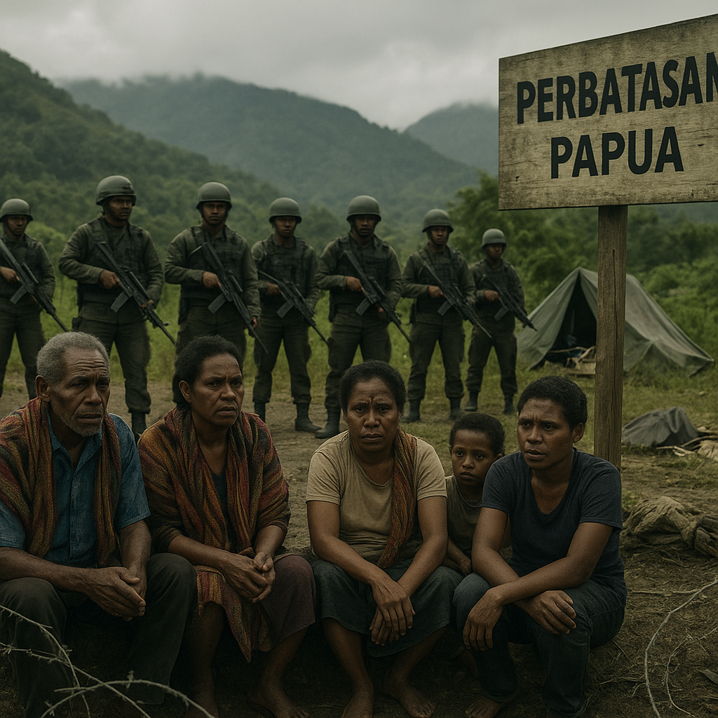 Kebijakan 'Border Security' dengan Pendekatan Kekerasan: Analisis Kritis terhadap Pelanggaran HAM di Perbatasan Papua