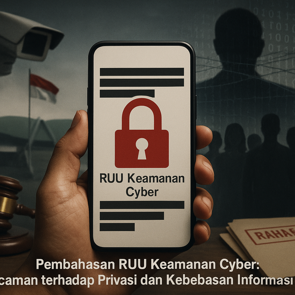 Pembahasan RUU Keamanan Cyber: Ancaman terhadap Privasi dan Kebebasan Informasi dari Perspektif Hukum