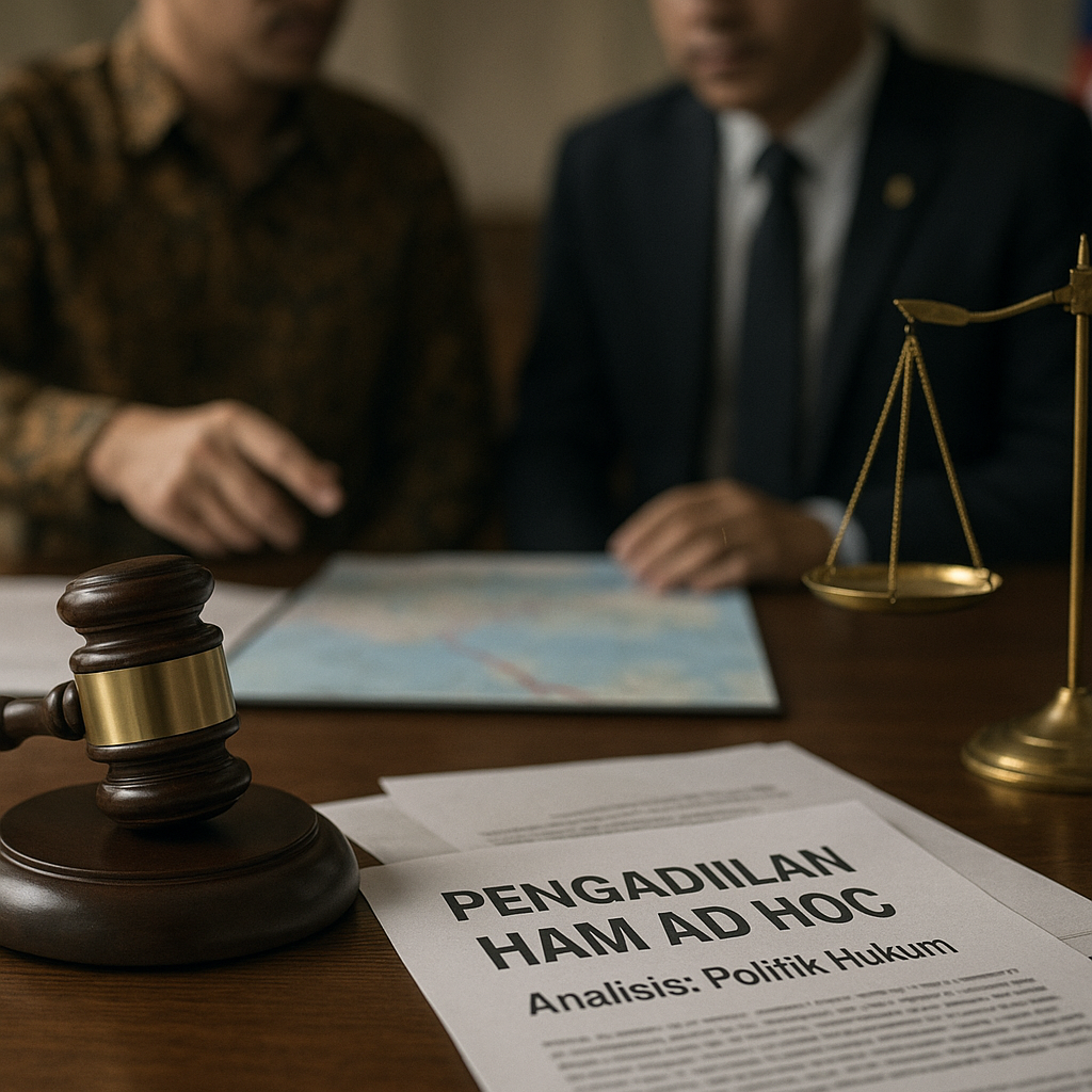 Analisis: Politik Hukum Pembentukan Pengadilan HAM Ad Hoc untuk Konflik Perbatasan Malaysia-Indonesia