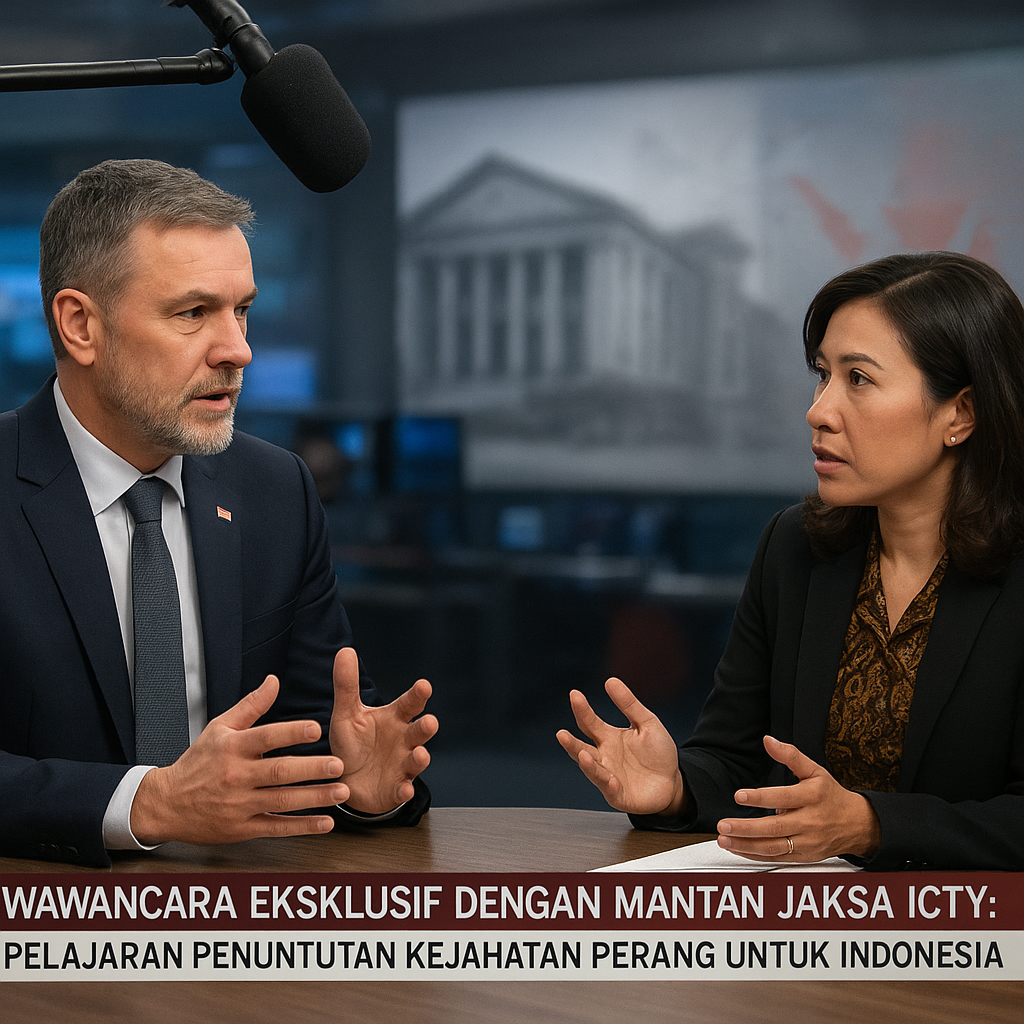 Wawancara Eksklusif dengan Mantan Jaksa ICTY: Pelajaran Penuntutan Kejahatan Perang untuk Indonesia
