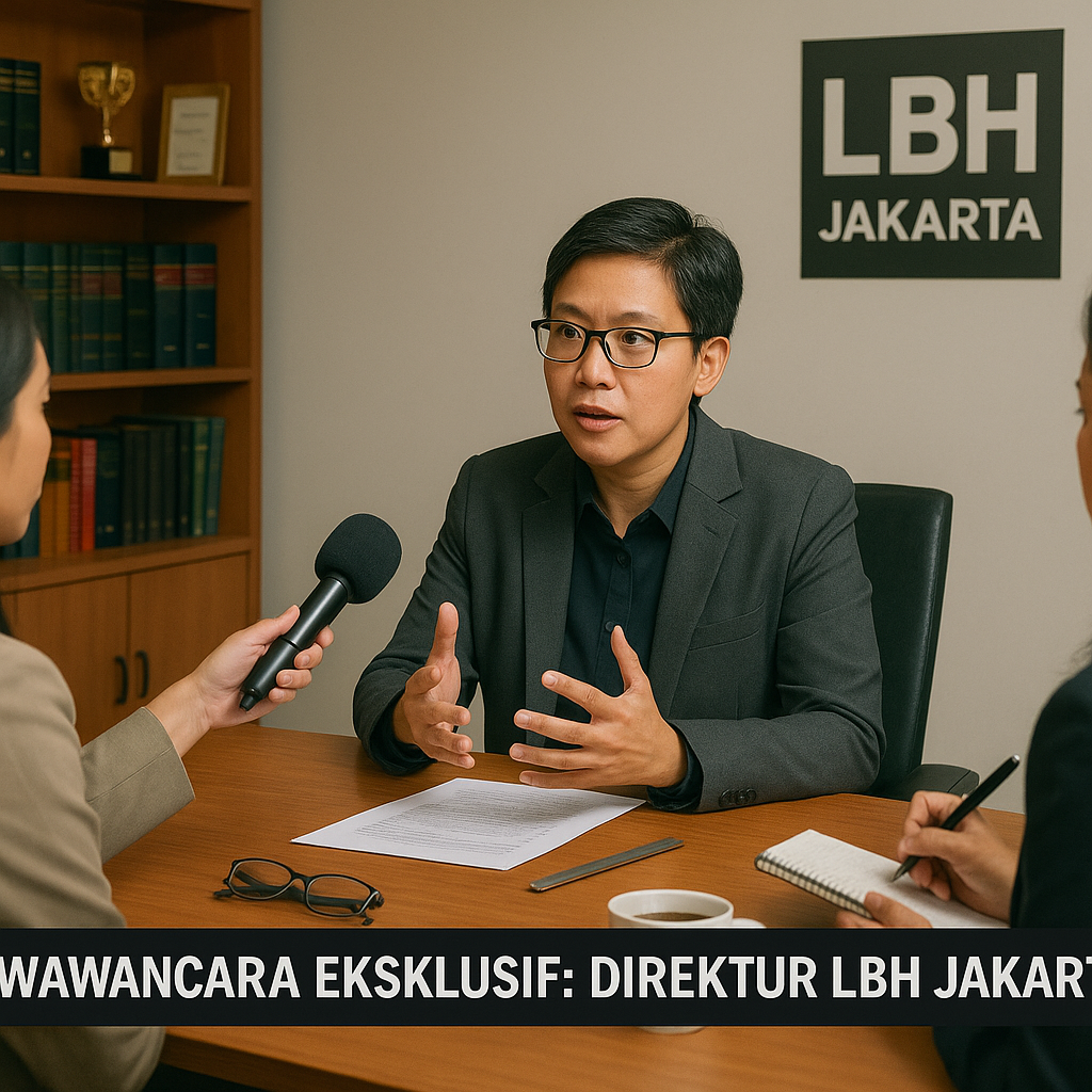 Wawancara Eksklusif dengan Direktur LBH Jakarta: 'Bantuan Hukum untuk Korban Konflik Sumber Daya adalah Wujud Etika Keadilan Substantif'