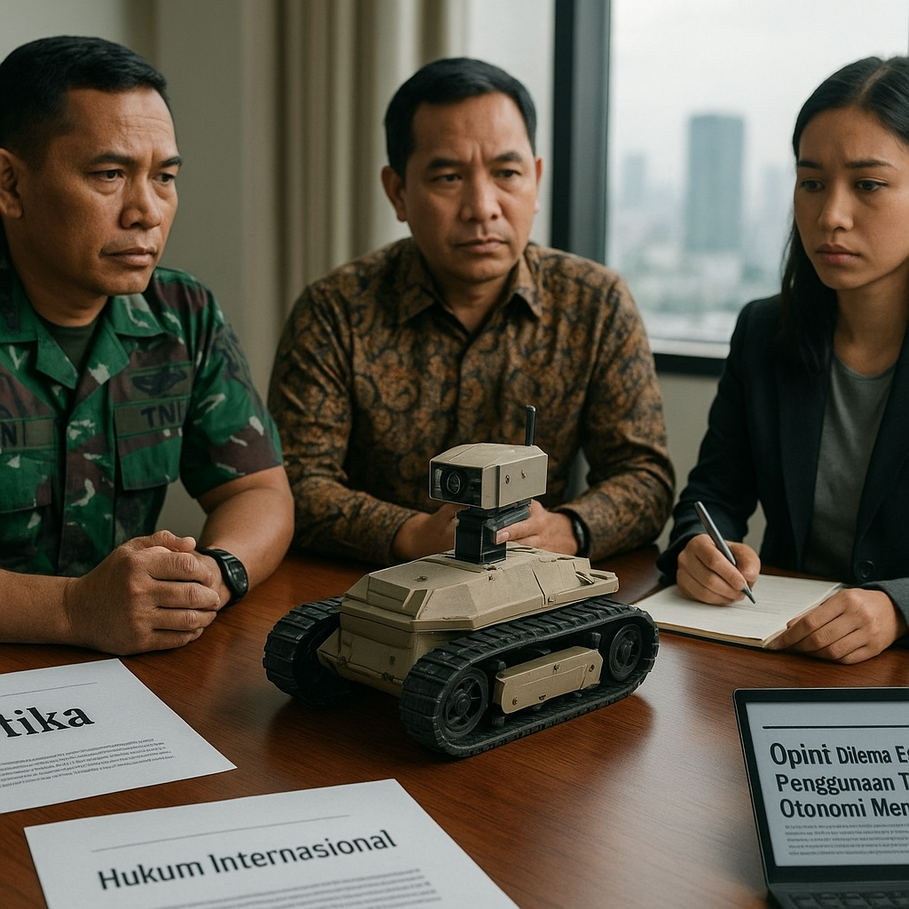 Opini: Dilema Etis Penggunaan Teknologi Otonomi Mematikan dalam Sistem Pertahanan Indonesia