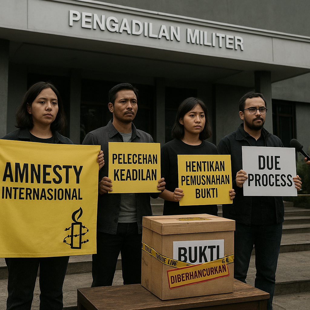 Amnesty Internasional Kecam Vonis Kasus Andrie Yunus sebagai 'Pelecehan Keadilan'