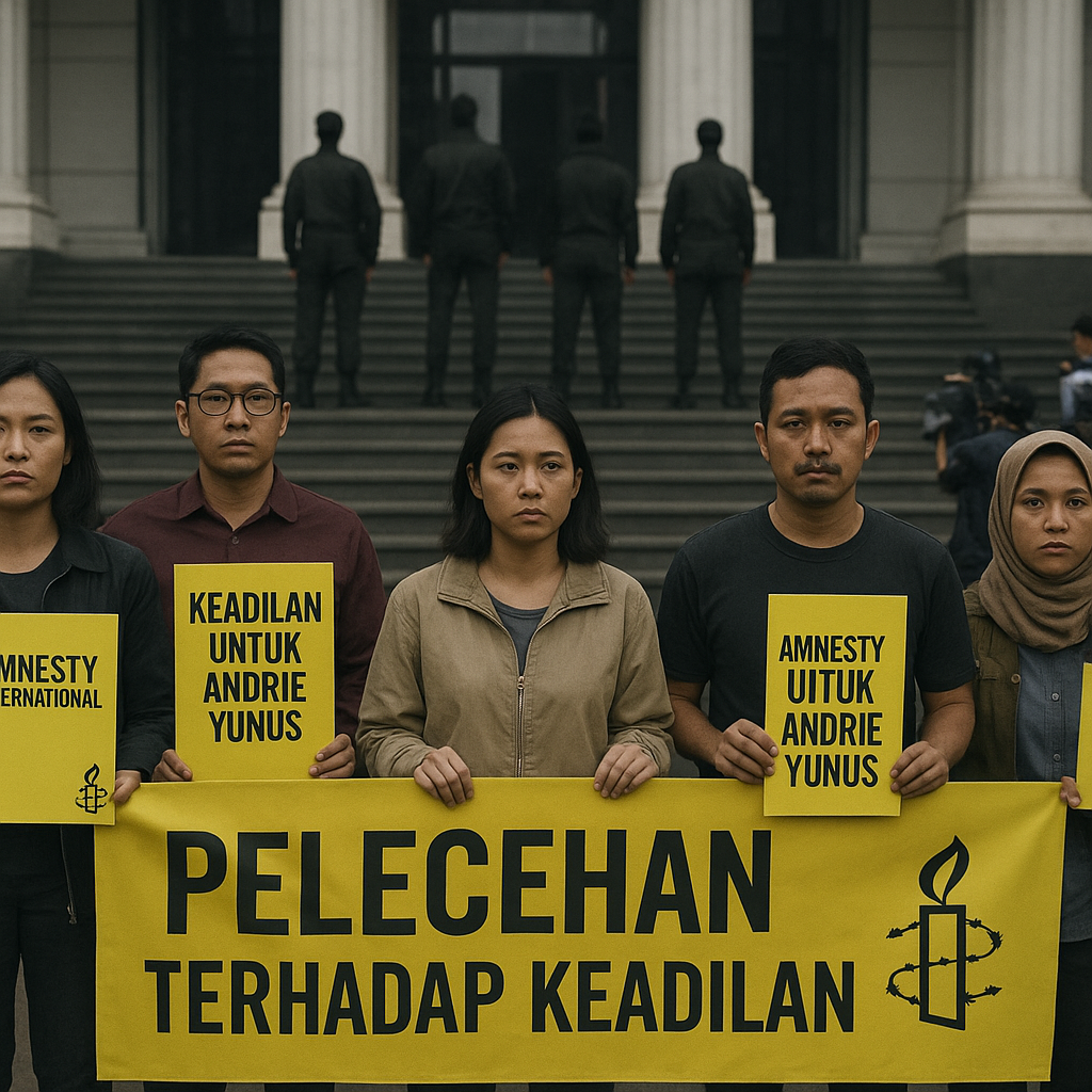 Kritik Amnesty International: Vonis Kasus Andrie Yunus Adalah Pelecehan terhadap Keadilan