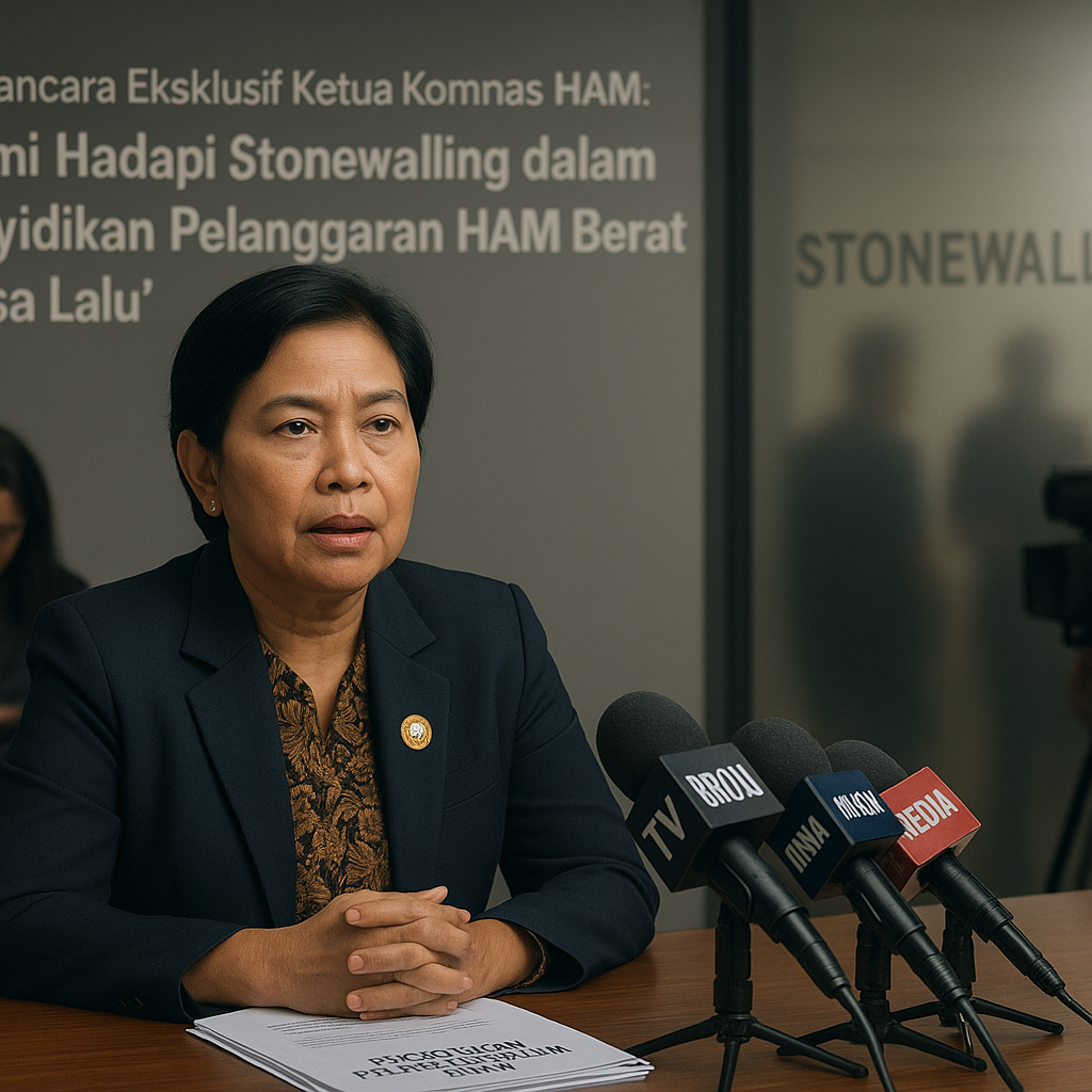 Wawancara Eksklusif Ketua Komnas HAM: 'Kami Hadapi Stonewalling dalam Penyidikan Pelanggaran HAM Berat Masa Lalu'