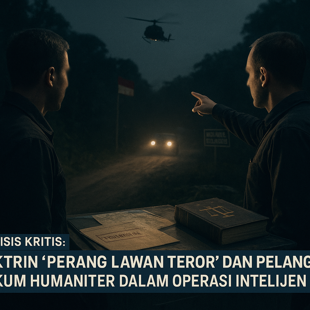 Analisis Kritis: Doktrin 'Perang Lawan Teror' dan Pelanggaran Hukum Humaniter dalam Operasi Intelijen Lintas Batas