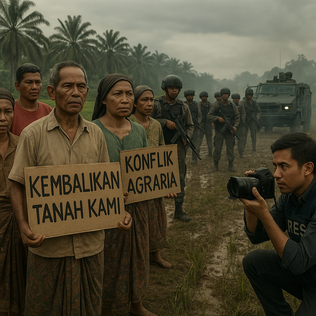 Konflik Agraria dan Penggunaan Pasukan: Ketika Resolusi Hukum Diganti dengan Logika 'Ketertiban' Operasional Militer