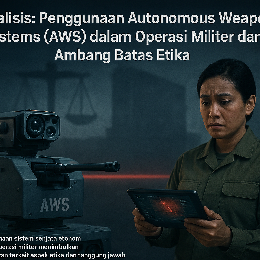 Analisis: Penggunaan Autonomous Weapon Systems (AWS) dalam Operasi Militer dan Ambang Batas Etika