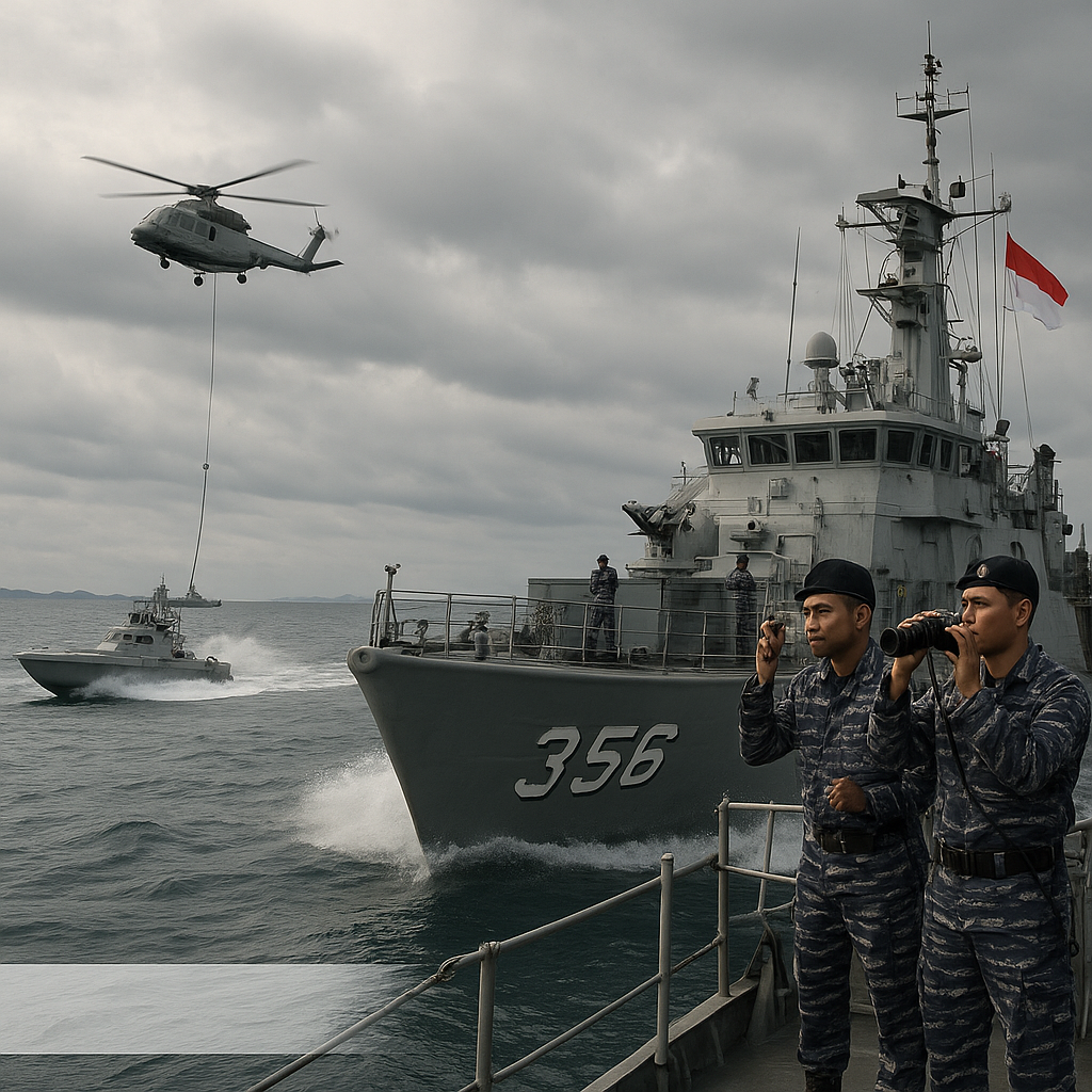 TNI AL Gelar Simulasi Penangkalan di Laut Natuna, Singgung Prinsip Proporsionalitas dalam Konflik Laut