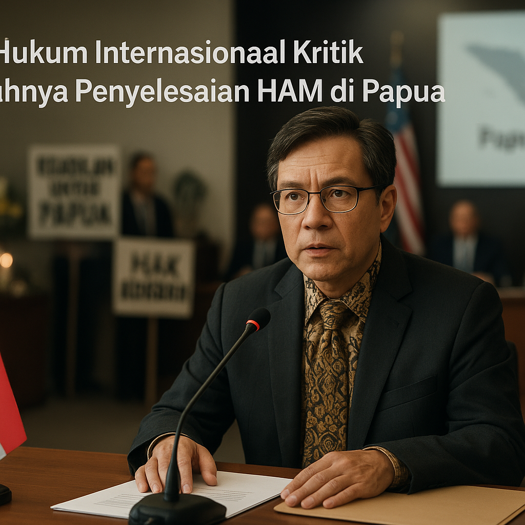 Ahli Hukum Internasional Kritik Lemahnya Penyelesaian Pelanggaran HAM di Papua Melalui Jalur Diplomasi