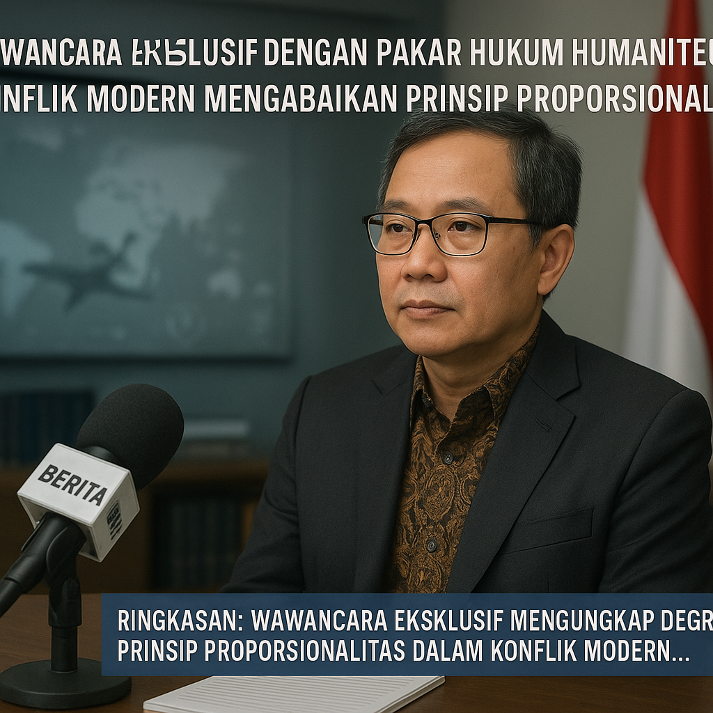 Wawancara Eksklusif dengan Pakar Hukum Humaniter: 'Konflik Modern Mengabaikan Prinsip Proporsionalitas'