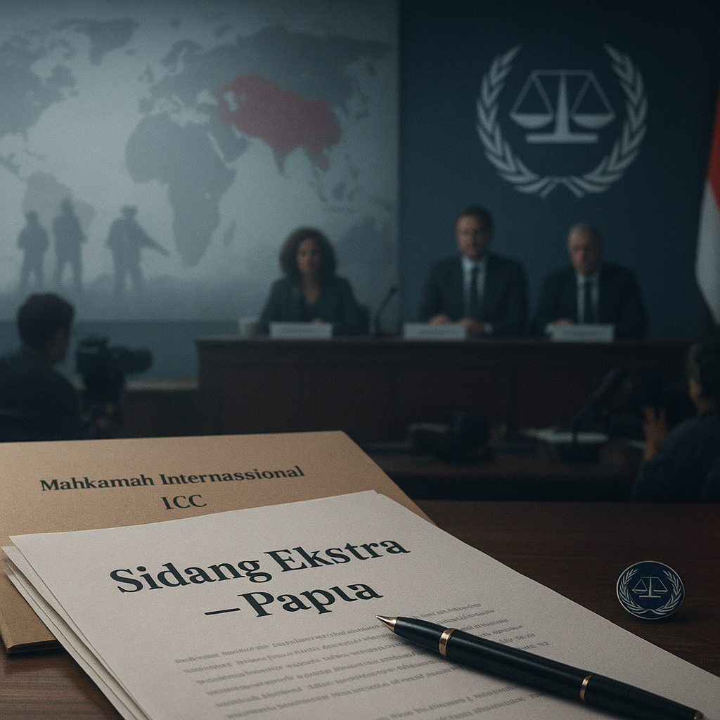 Mahkamah Internasional ICC Menunjuk Sidang Ekstra Terhadap Dugaan Pelanggaran HAM dalam Operasi Militer di Papua