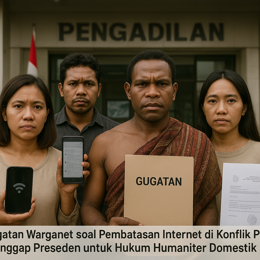 Gugatan Warganet soal Pembatasan Internet di Konflik Papua Dianggap Preseden untuk Hukum Humaniter Domestik
