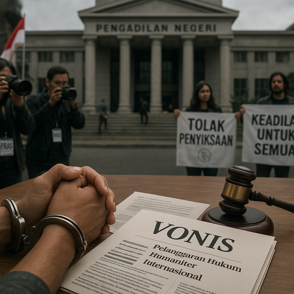 Analisis: Vonis Kasus Andrie Yunus dalam Bingkai Hukum Humaniter Internasional