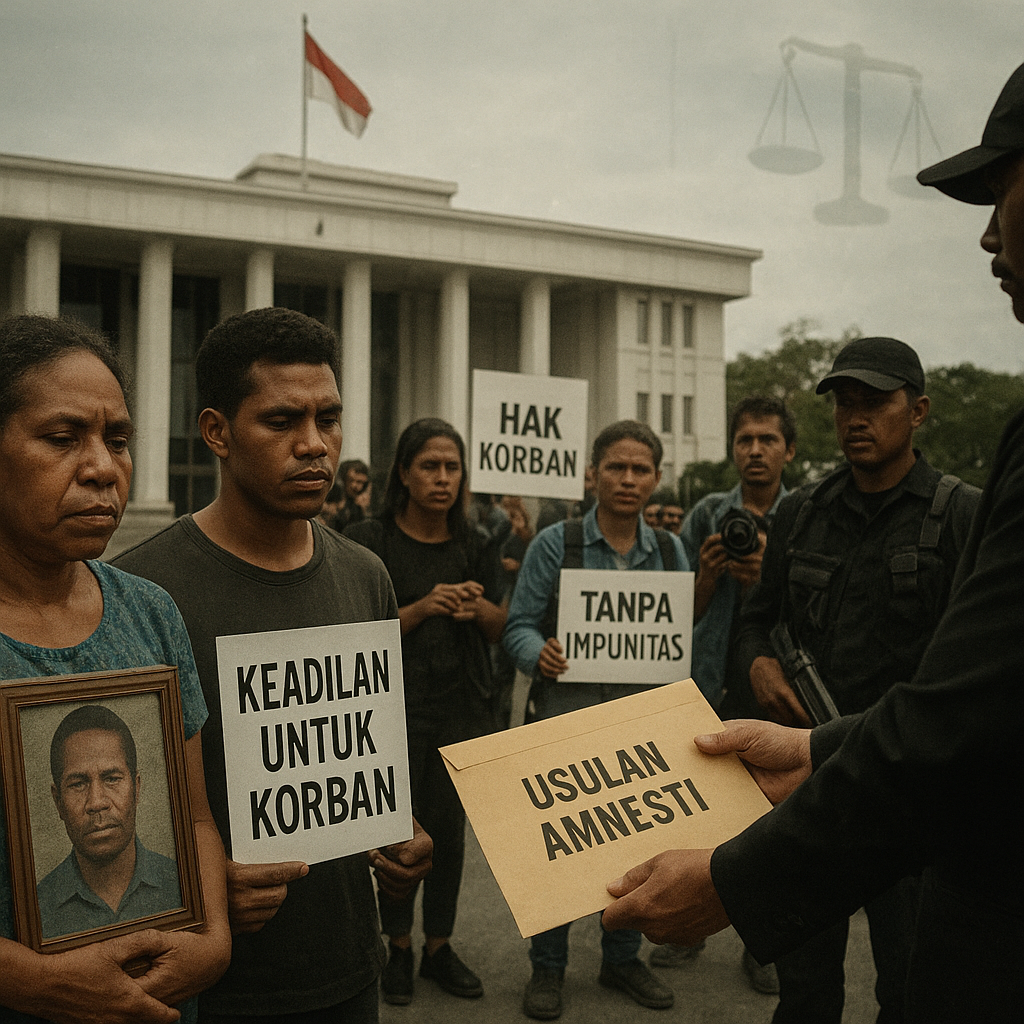 Kemenkumham Usul Amnesti untuk Kombatan: Pertarungan Etika dan Keadilan Transisional