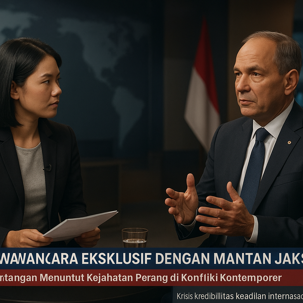 Wawancara Eksklusif dengan Mantan Jaksa ICC: Tantangan Menuntut Kejahatan Perang di Konflik Kontemporer