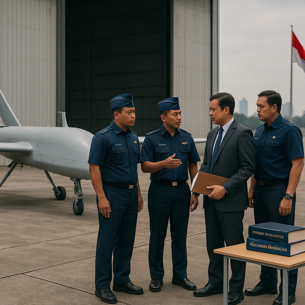 TNI AU dan Batasan Etis Penggunaan Drone Tempur dalam Hukum Perang