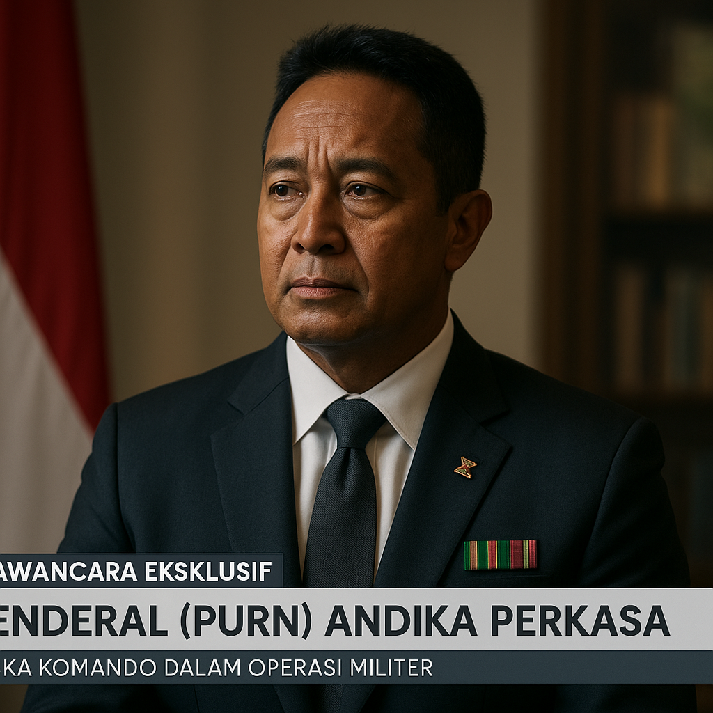 Wawancara Eksklusif: Jenderal (Purn) Andika Perkasa tentang Etika Komando dalam Operasi Militer
