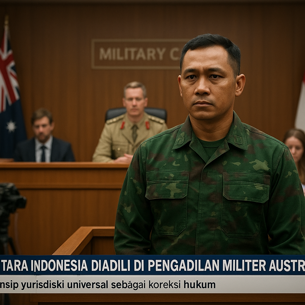 Tentara Indonesia Diadili di Pengadilan Militer Australia Atas Pelanggaran Hukum Internasional