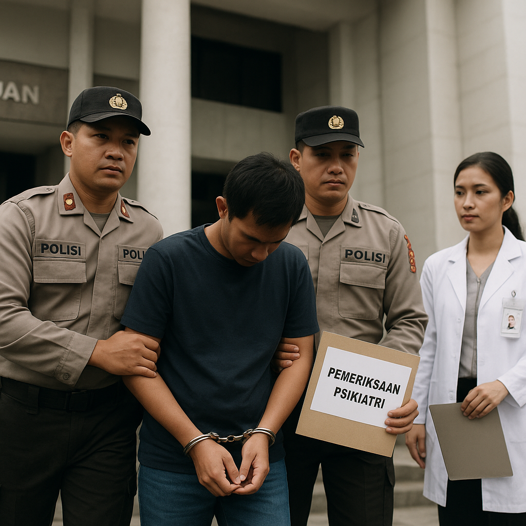 Kronologi Penangkapan Tersangka Kekerasan: Antara Prosedur dan Kebutuhan Pemeriksaan Kejiwaan