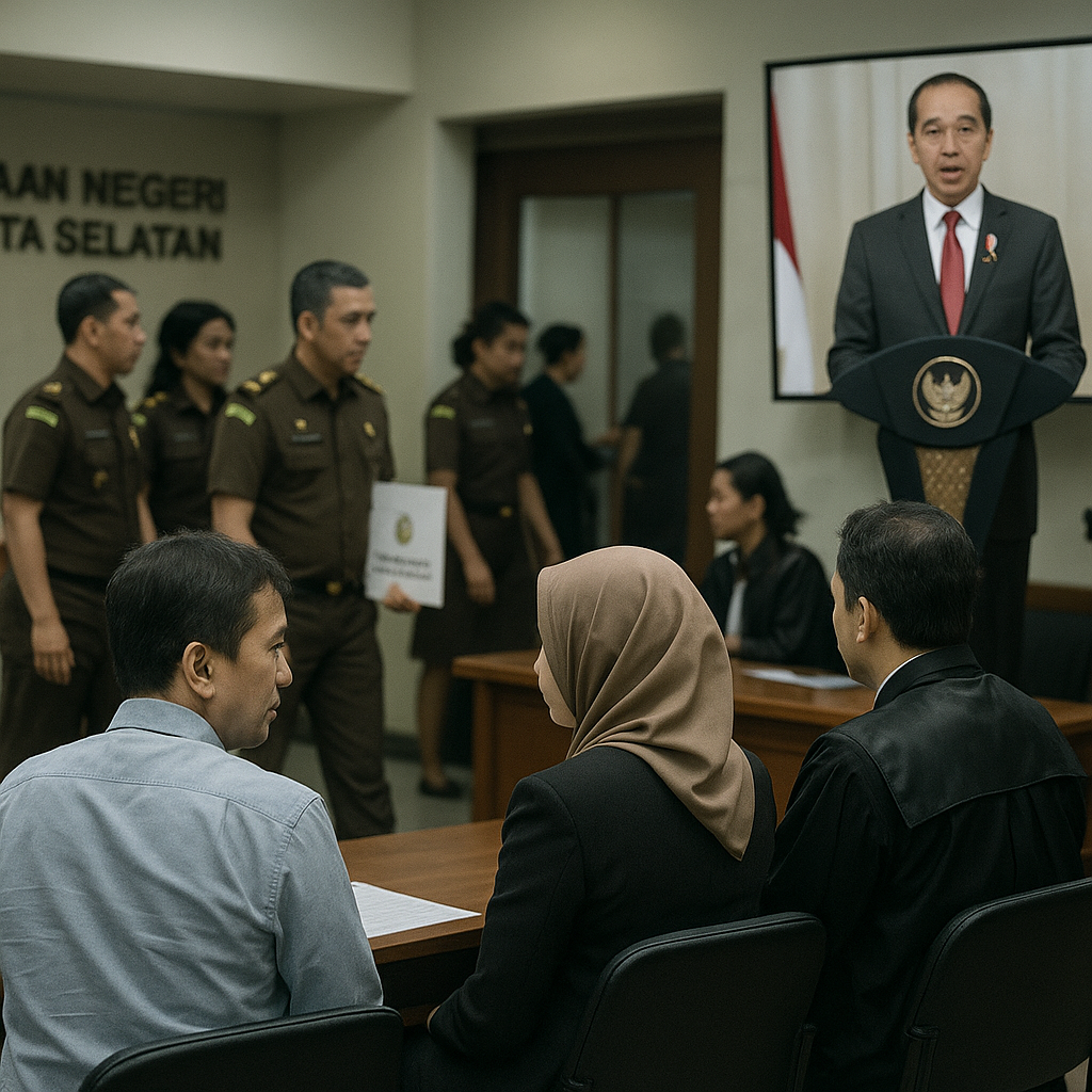 Jokowi Hormati Keputusan Kejaksaan, Roy Suryo dan Tifa Bersiap Hadapi Sidang