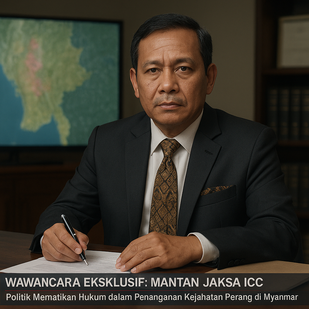 Wawancara Eksklusif dengan Mantan Jaksa ICC: 'Politik Mematikan Hukum dalam Penanganan Kejahatan Perang di Myanmar'