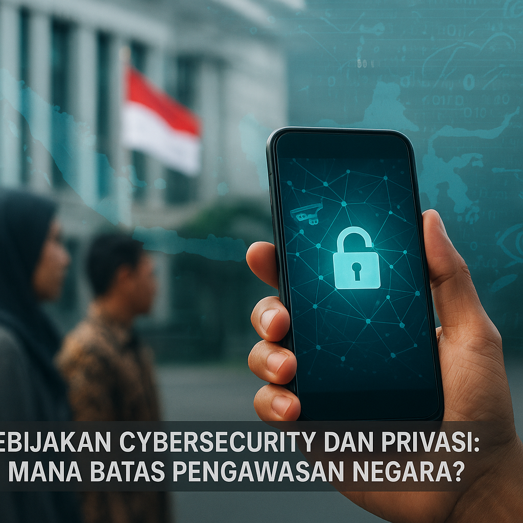 Kebijakan Cybersecurity dan Privasi: Di Mana Batas Pengawasan Negara?