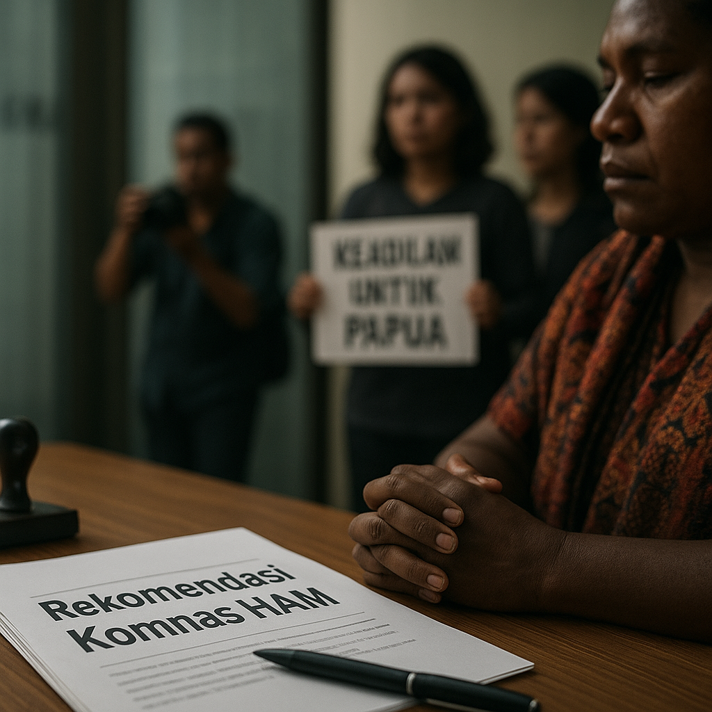 Kritik terhadap Komnas HAM: Rekomendasi Tanpa Status HAM Berat Dinilai Abaikan Prinsip Keadilan bagi Korban Papua