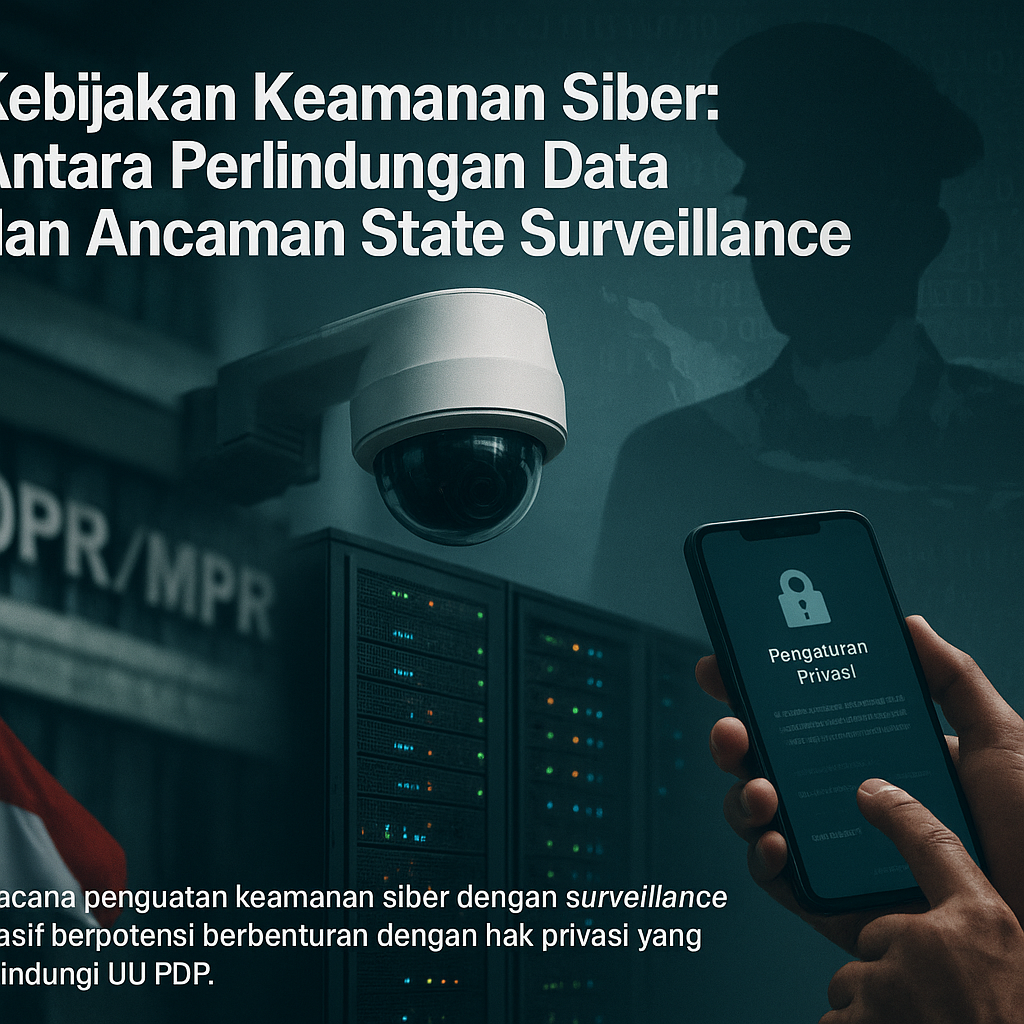 Kebijakan Keamanan Siber: Antara Perlindungan Data dan Ancaman State Surveillance