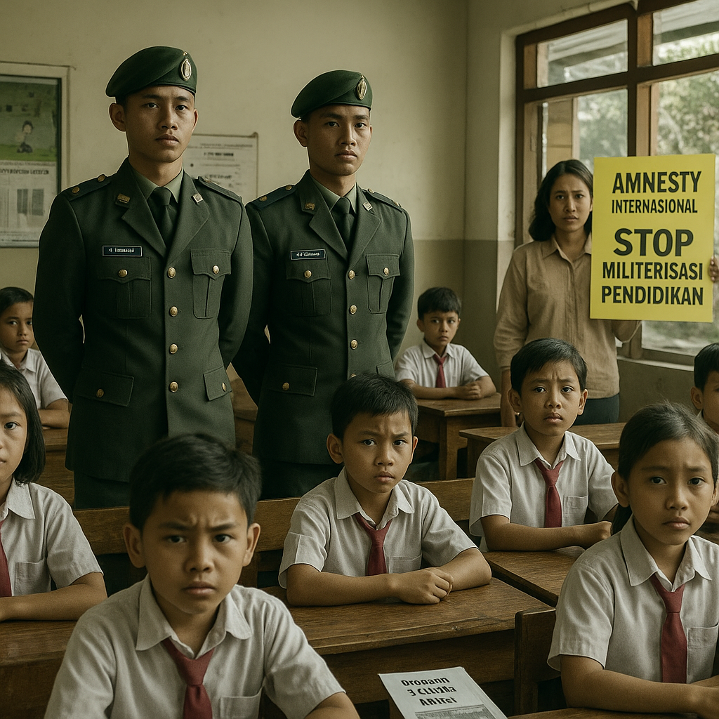 Amnesty Internasional Kritik Program Taruna Akmil di Sekolah Rakyat: Militerisasi Pendidikan Sipil