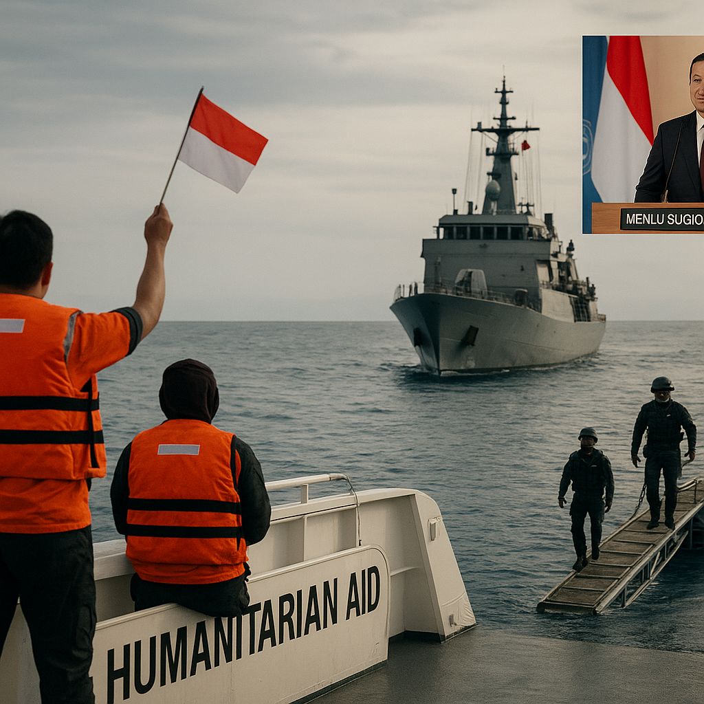 9 WNI Sempat Ditahan di Laut Mediterania, Menlu Sugiono Tegaskan UNCLOS Tak Boleh Dilanggar di DK PBB