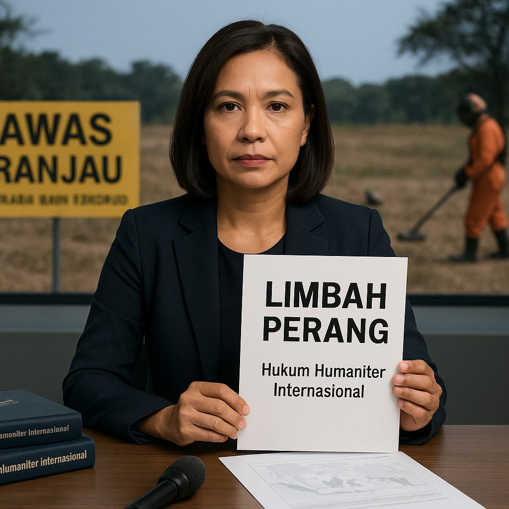 Wawancara Eksklusif: Pakar Hukum Internasional Soroti 'Limbah Perang' yang Diabaikan dalam Hukum Humaniter