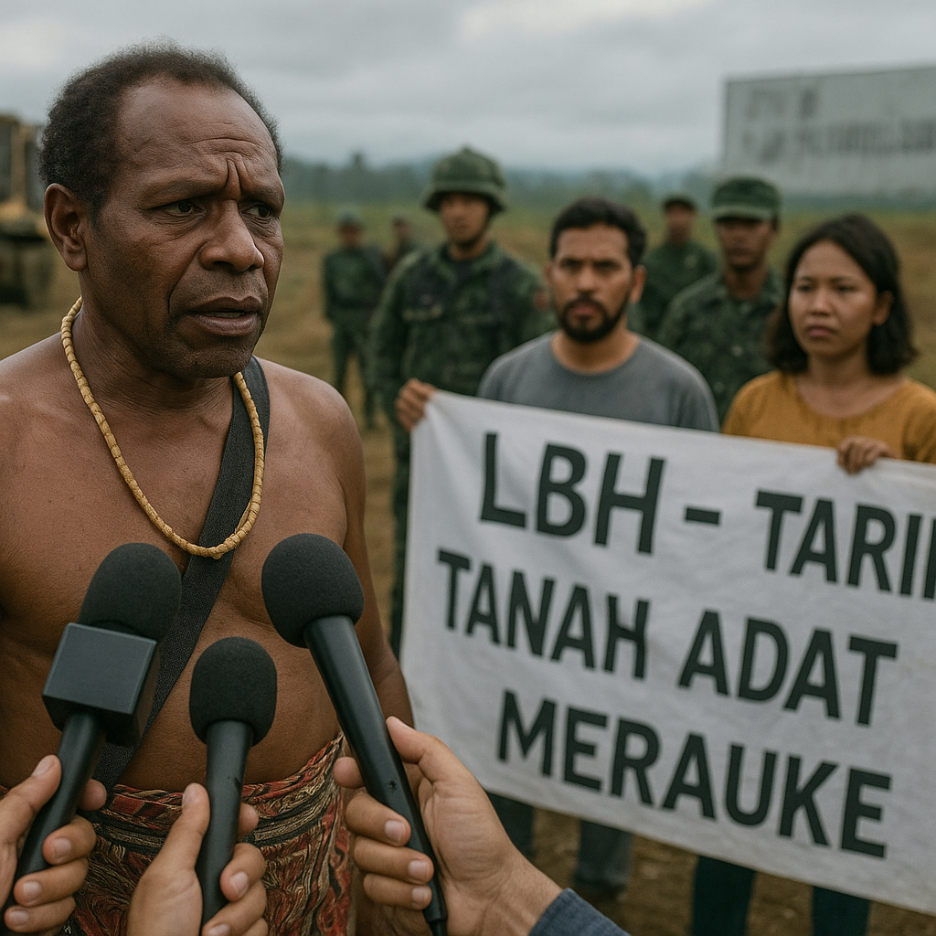 Konflik Tanah Adat Merauke: LBH Desak Presiden Tarik TNI