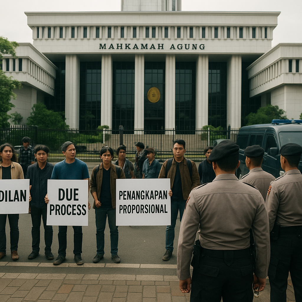 Putusan MA: Penangkapan Massal dalam Kerusuhan Dinilai Tidak Proporsional dan Langgar Prinsip Due Process