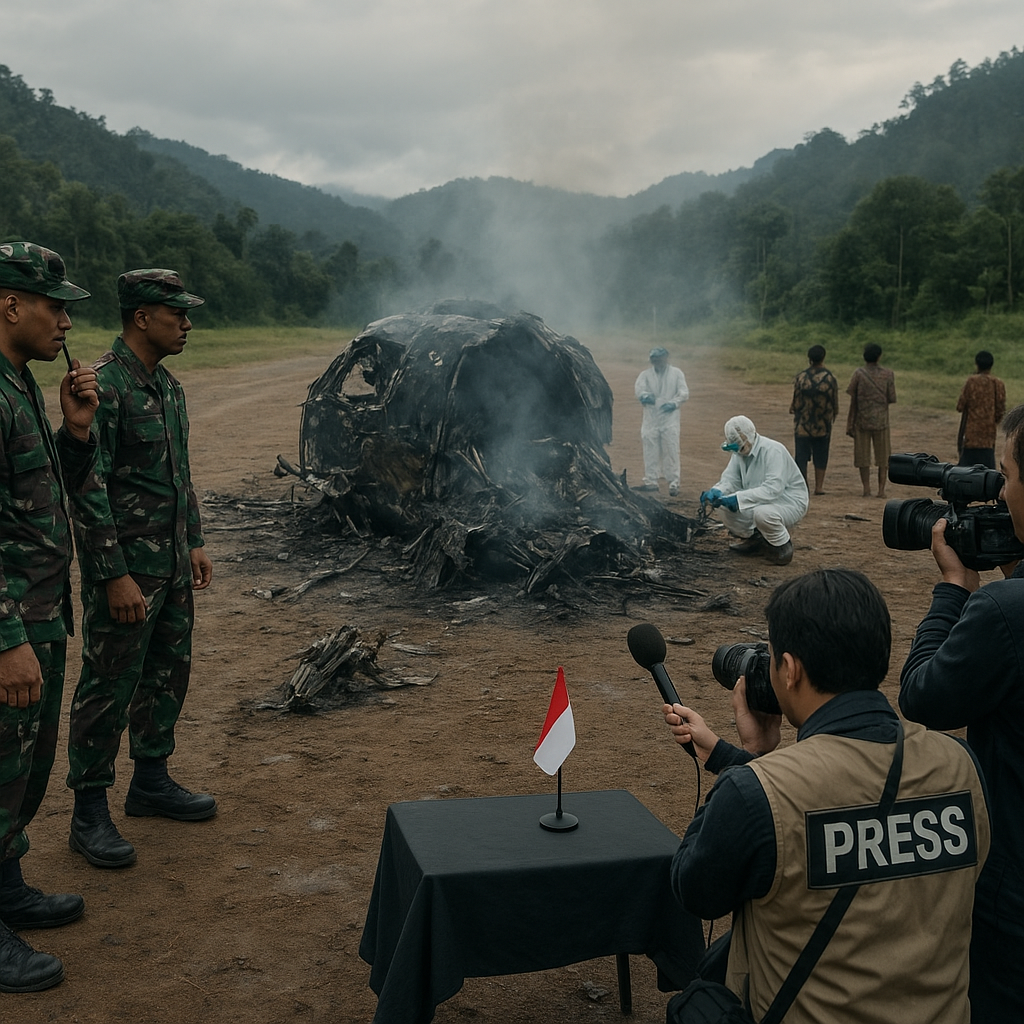OPM Elkius Kobak Diyakini Pembakar Pesawat di Papua, TNI Keluarkan Peringatan Keras