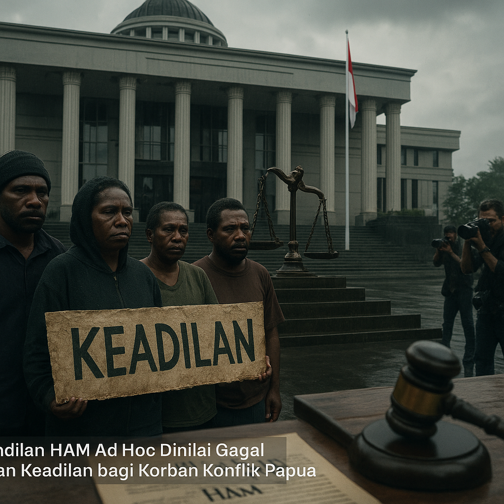 Pengadilan HAM Ad Hoc Dinilai Gagal Berikan Keadilan bagi Korban Konflik Papua
