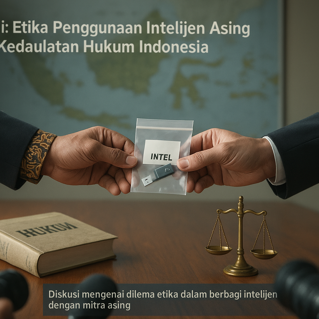Opini: Etika Penggunaan Intelijen Asing dan Kedaulatan Hukum Indonesia