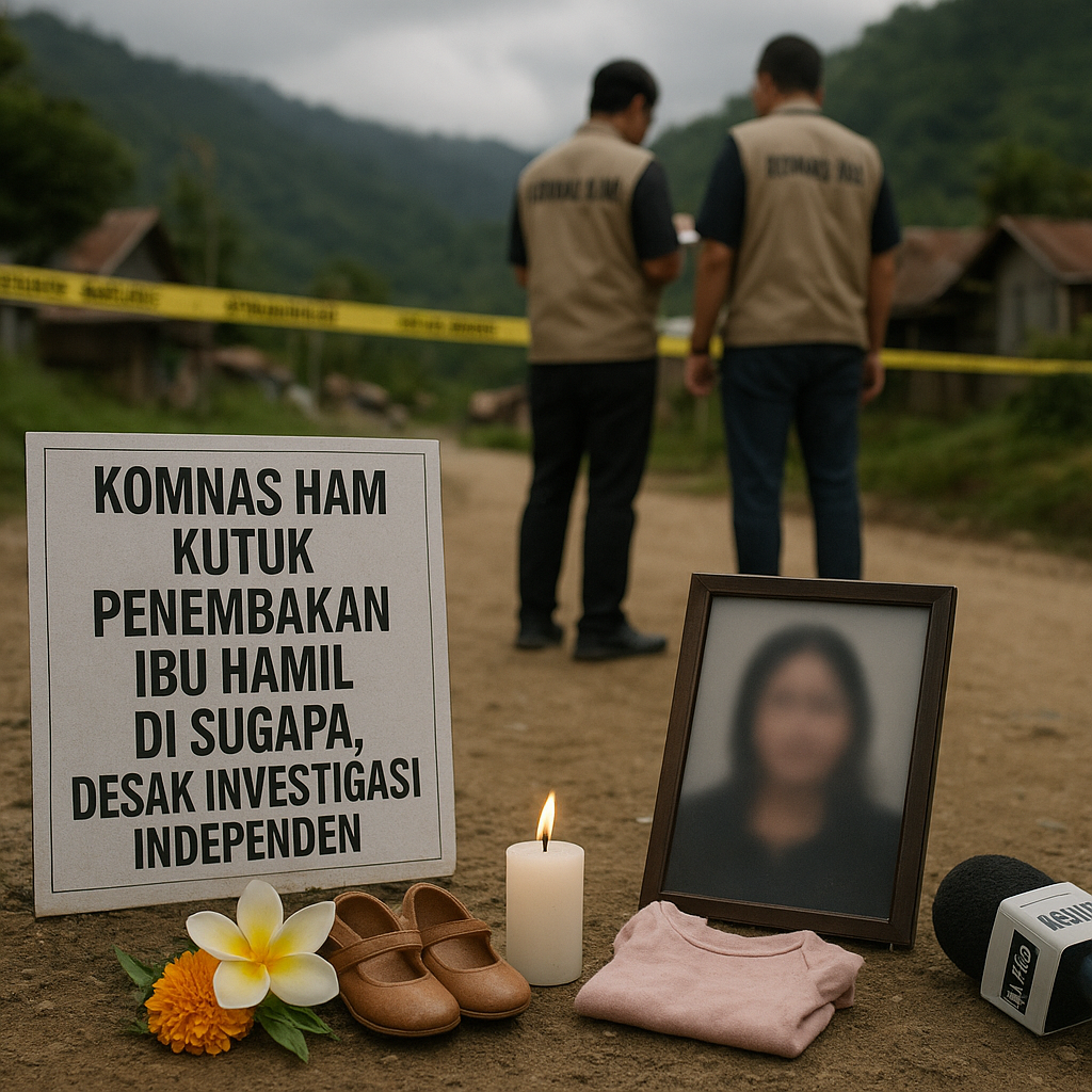 Komnas HAM Kutuk Penembakan Ibu Hamil di Sugapa, Desak Investigasi Independen