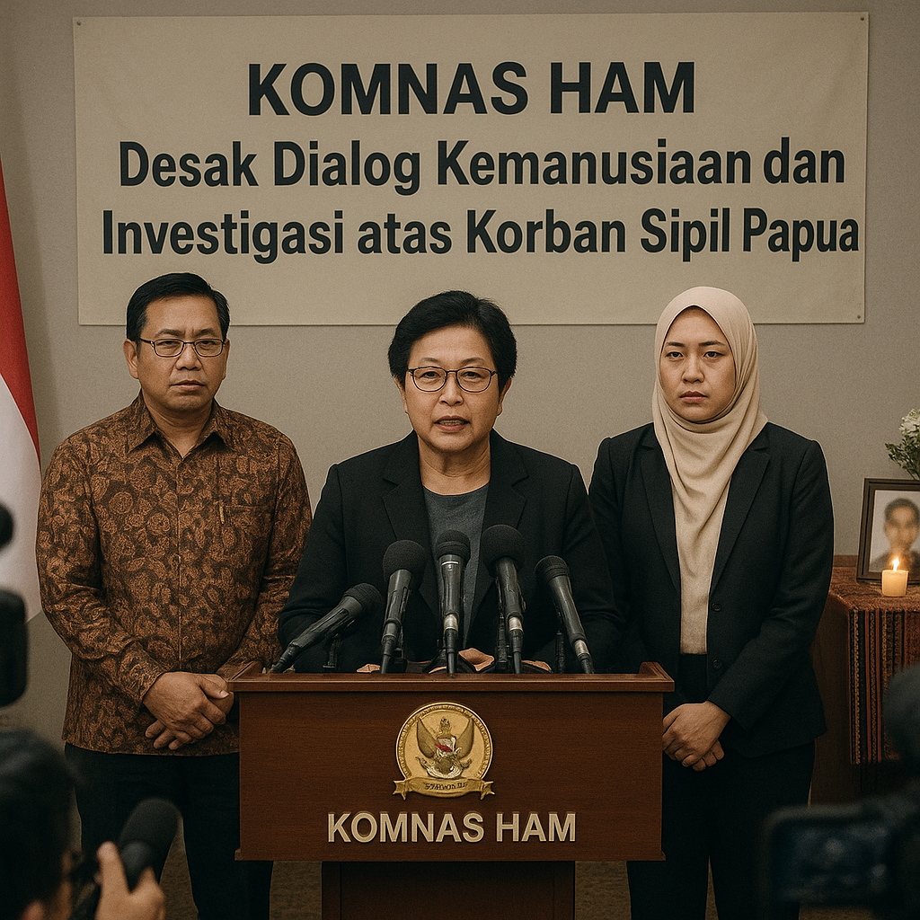 Komnas HAM Desak Dialog Kemanusiaan dan Investigasi atas Korban Sipil Papua