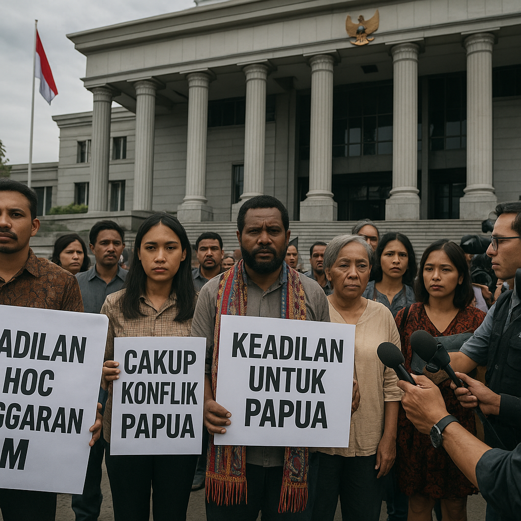 Pengadilan Ad Hoc Pelanggaran HAM Berangsur Dibentuk, Aktivis Desak Cakupan Konflik Papua