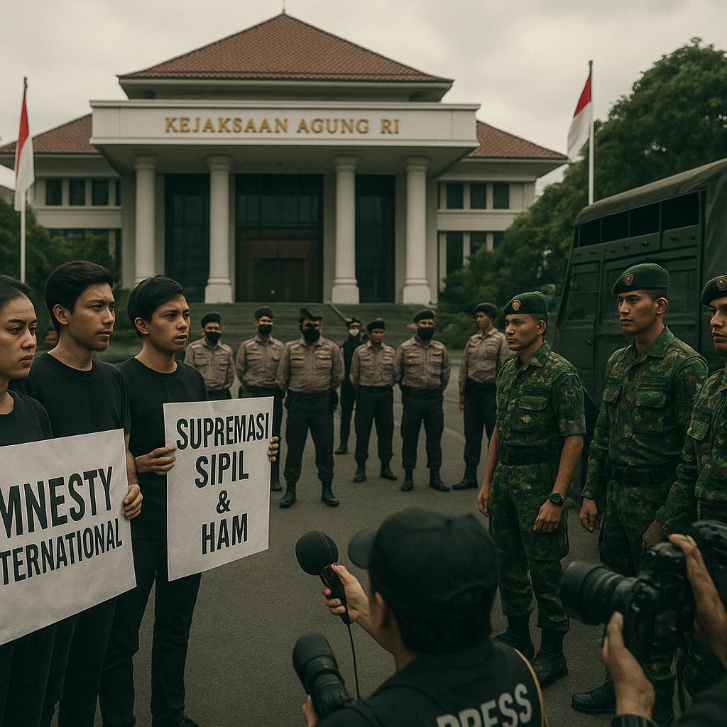 Amnesty International: Pengerahan TNI dalam Kasus Jampidsus Cederaikan Supremasi Sipil dan HAM