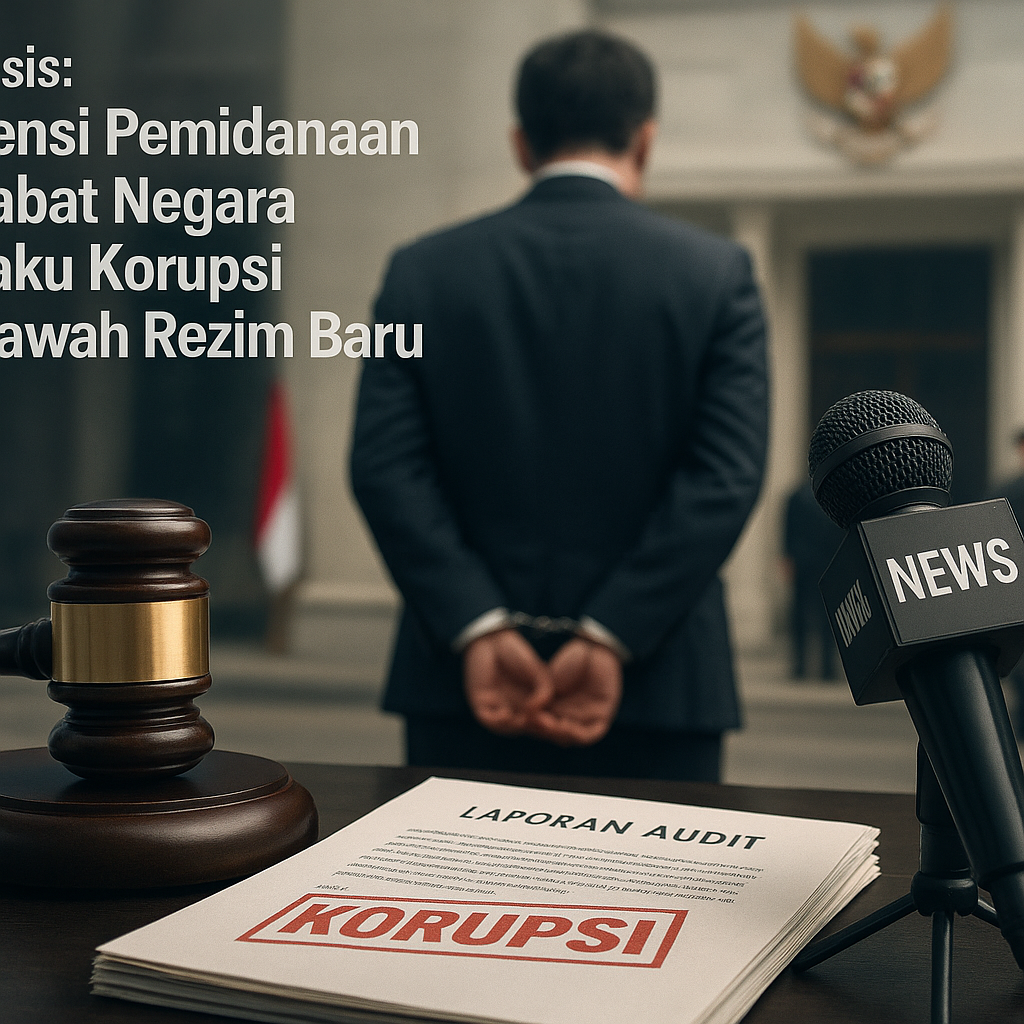 Analisis: Potensi Pemidanaan Pejabat Negara Pelaku Korupsi di Bawah Rezim Baru