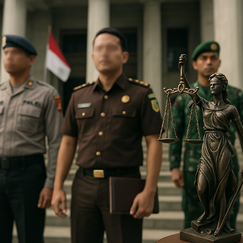 Editorial Kompas: Menjaga Marwah Hukum dari Jerat Konflik Institusi