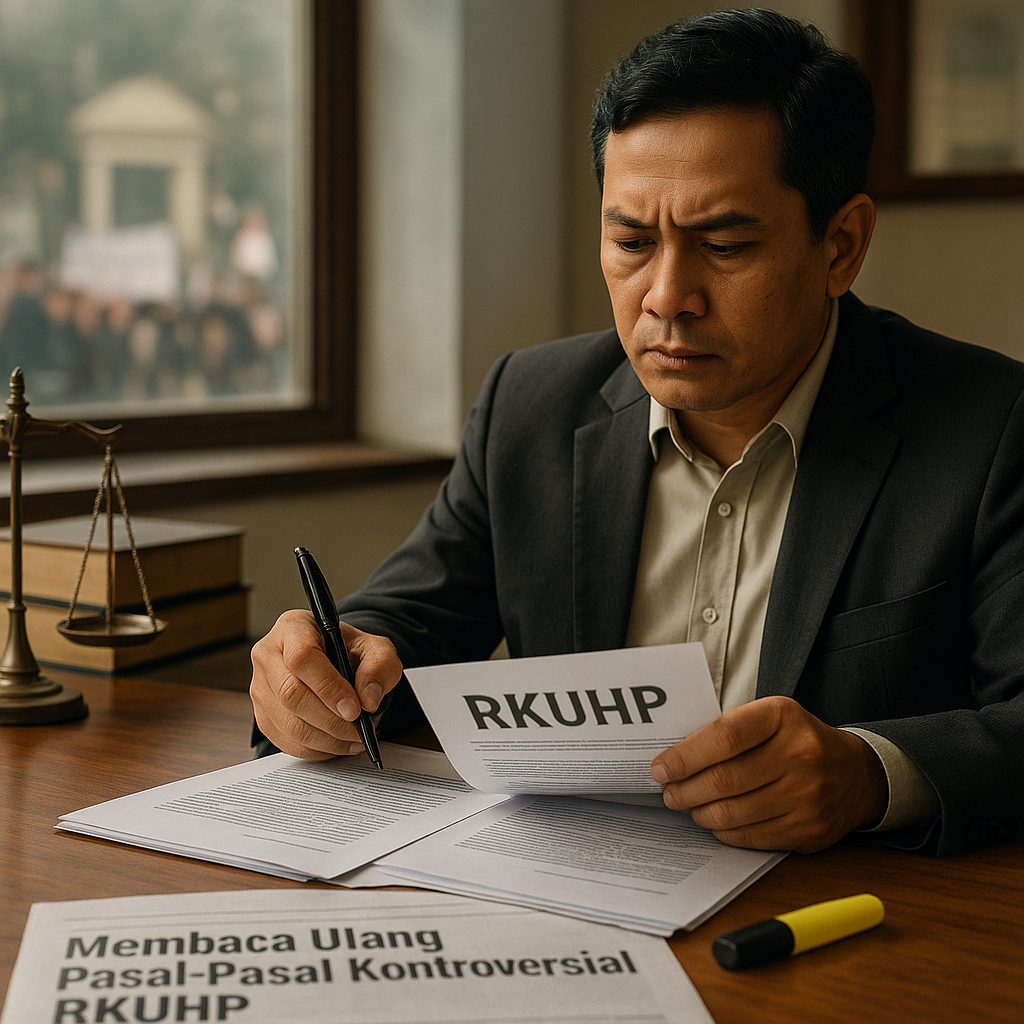 Membaca Ulang Pasal-Pasal Kontroversial RKUHP dari Kacamata Etika Hukum dan Prinsip Legalitas