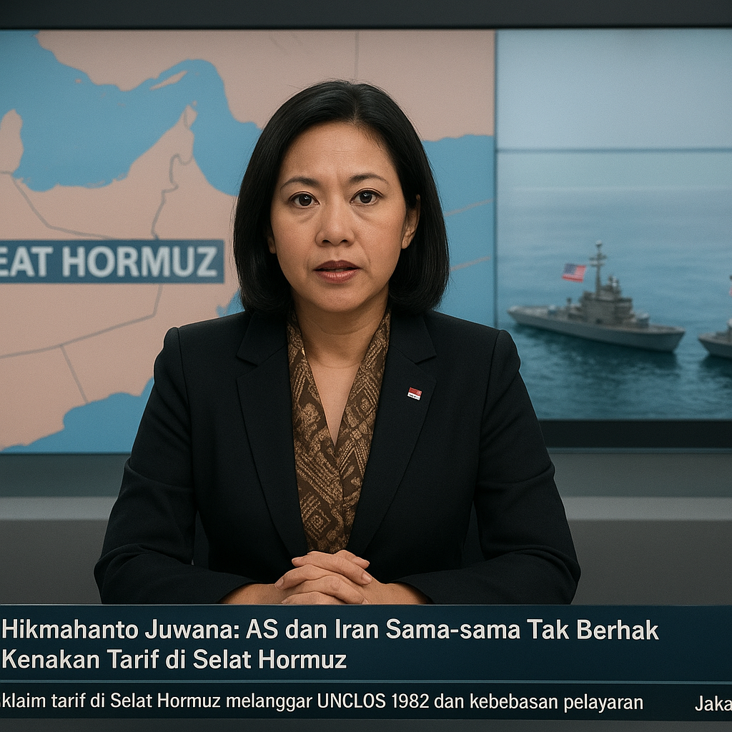 Hikmahanto Juwana: AS dan Iran Sama-sama Tak Berhak Kenakan Tarif di Selat Hormuz