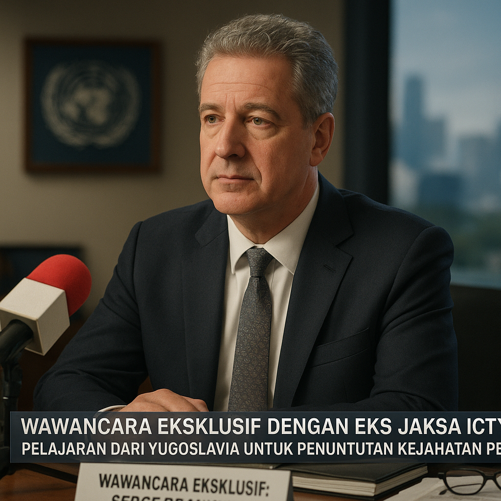Wawancara Eksklusif dengan Eks Jaksa ICTY: Pelajaran dari Yugoslavia untuk Penuntutan Kejahatan Perang di Konflik Kontemporer