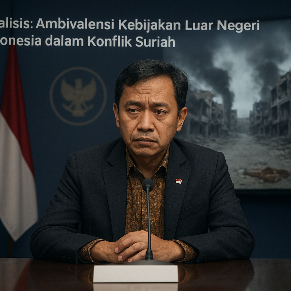 Analisis: Ambivalensi Kebijakan Luar Negeri Indonesia dalam Konflik Suriah dan Pelanggaran Etika Perang