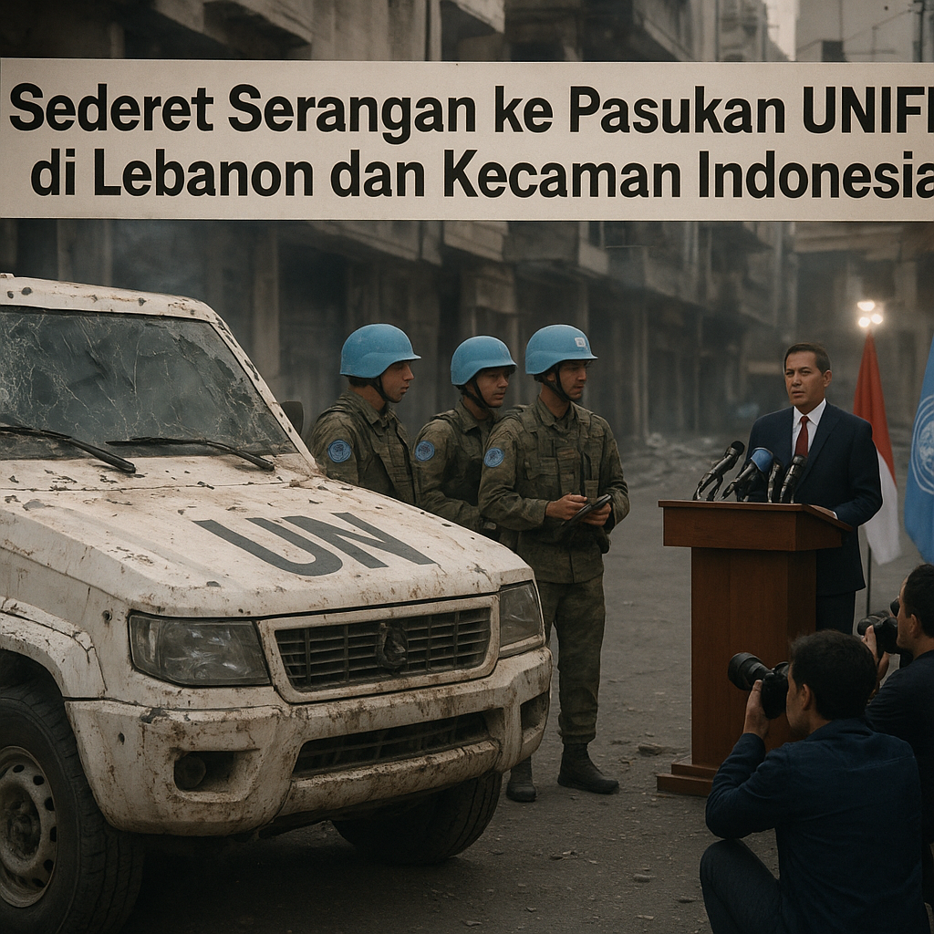 Sederet Serangan ke Pasukan UNIFIL di Lebanon dan Kecaman Indonesia